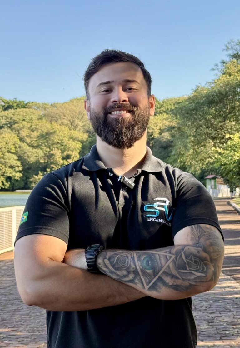 Eng. Rafael Henrique Venancio Silva, engenheiro eletricista da S2V Engenharia em Maringá